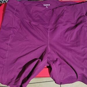 Torrid Women's Rich Purple Bike Shorts